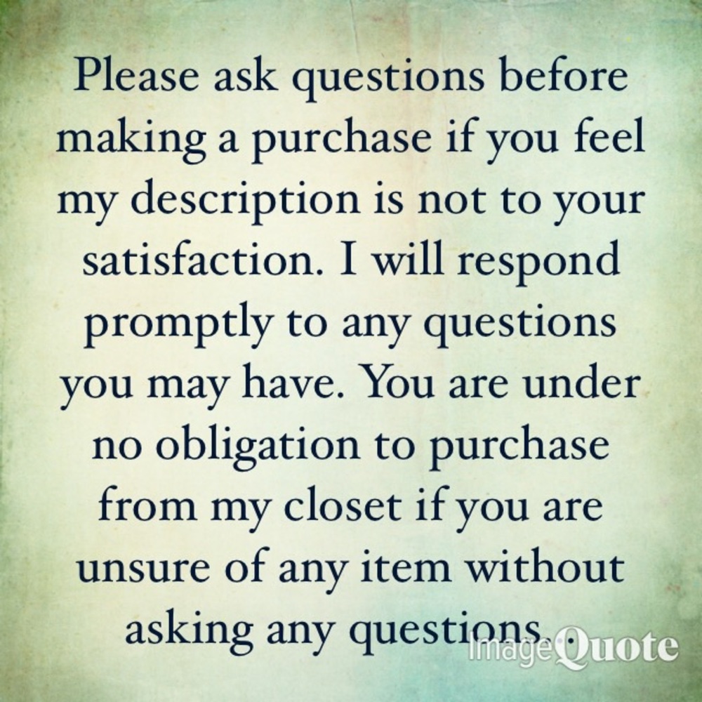 New buyers... please read